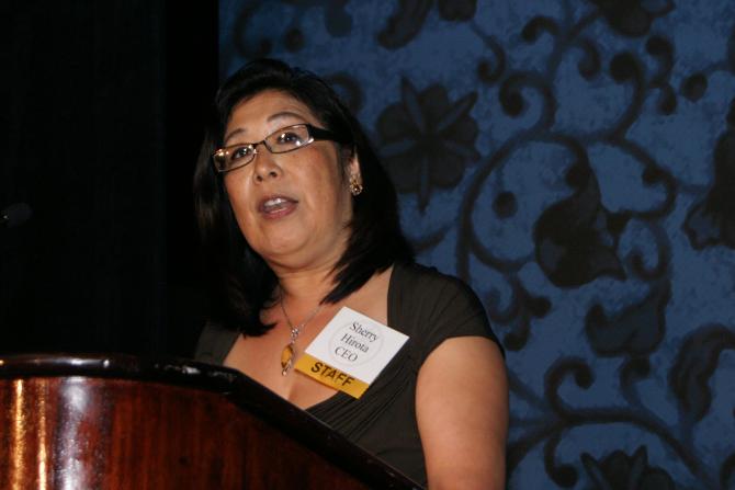 Sherry Hirota, CEO of Asian Health Services
